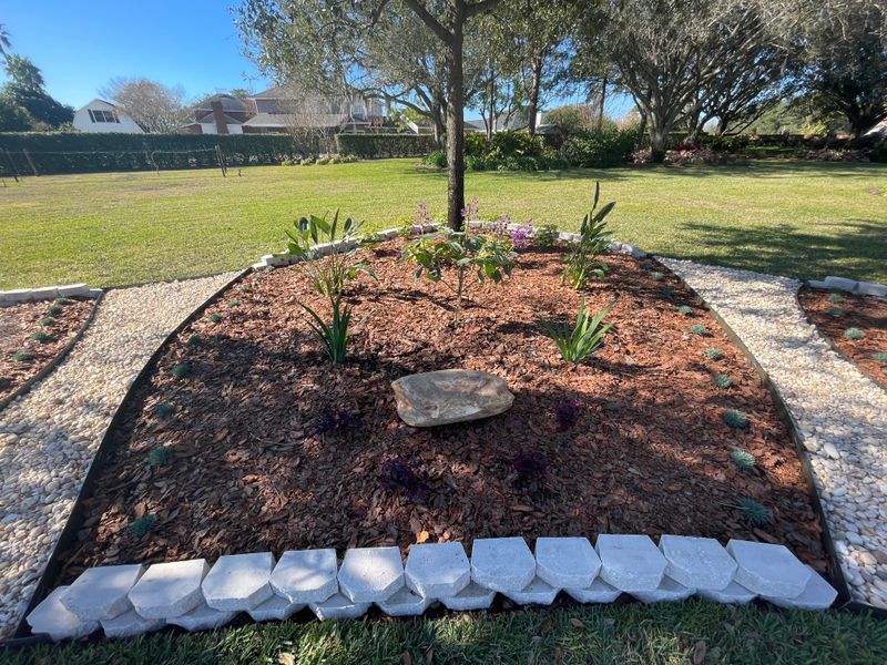 Mulch/Rock Installation