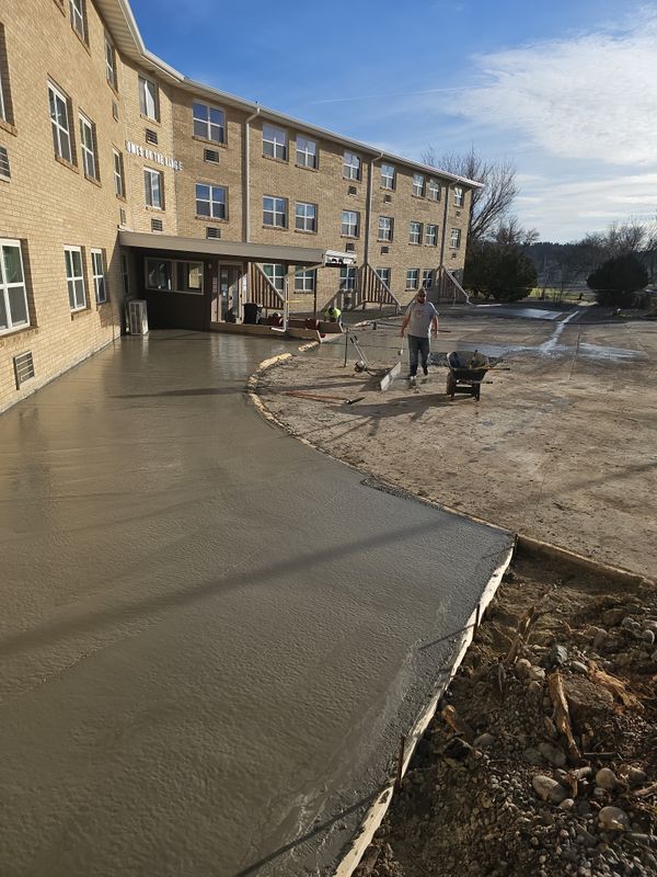 Concrete work
