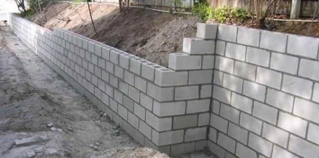Retaining Wall Construction