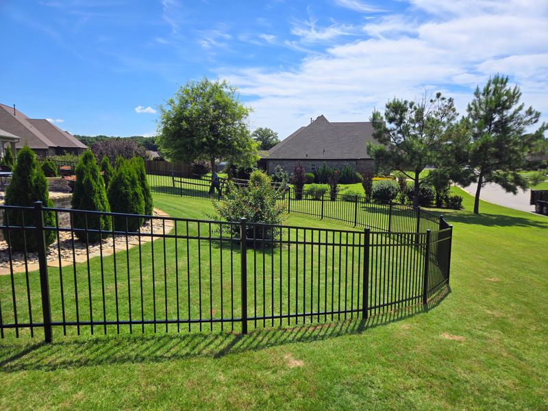 Ornamental Fence install
