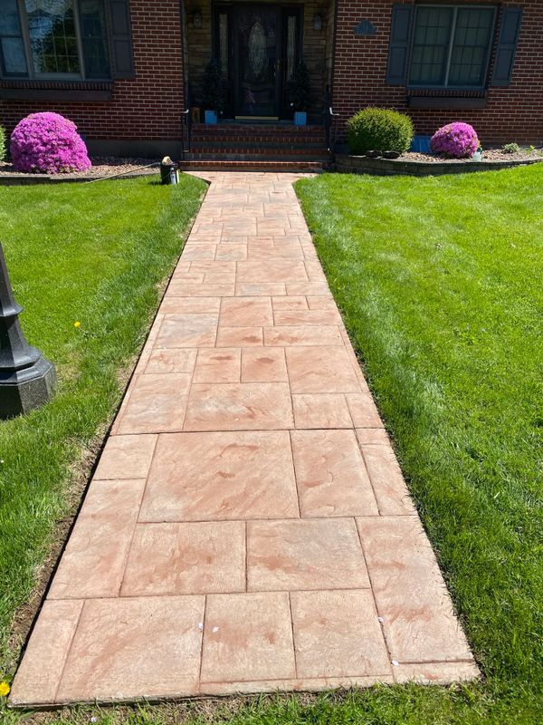 Concrete Maintenance Recolor and Resealing