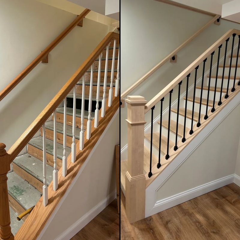 Finished stairs
