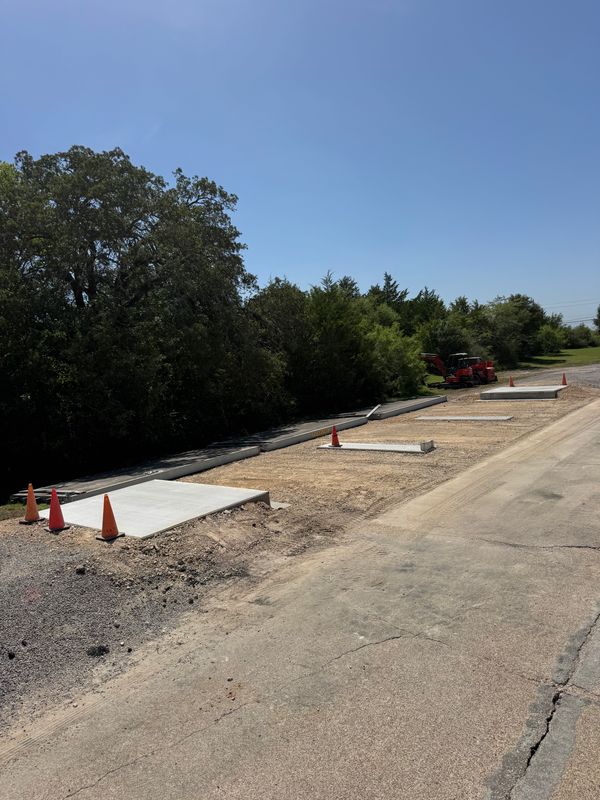 Precision and Strength: Brazos County Truck Scale Foundation