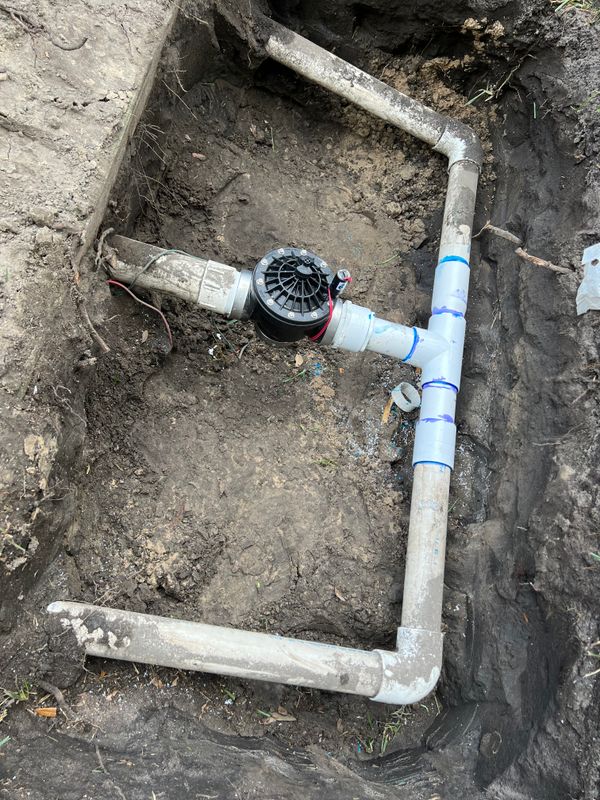 Irrigation install and repairs