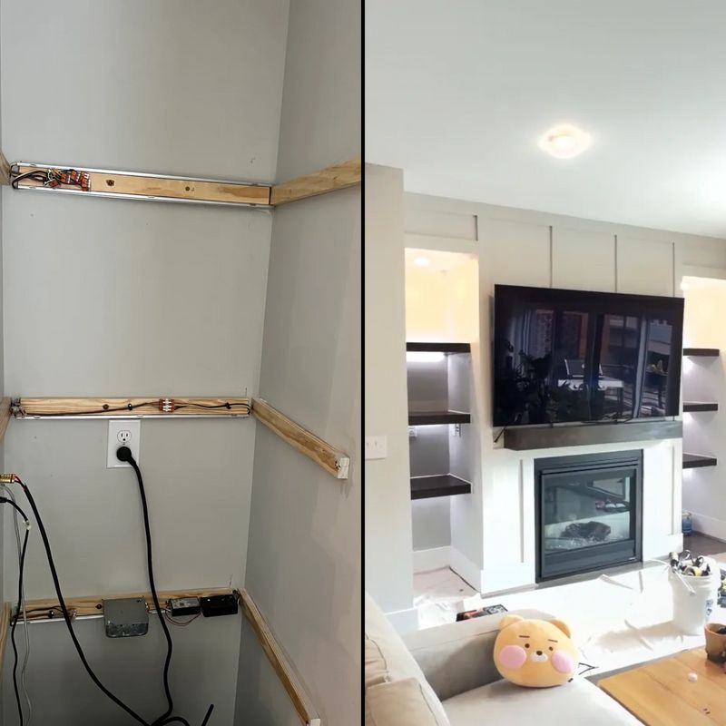 Fireplace makeover