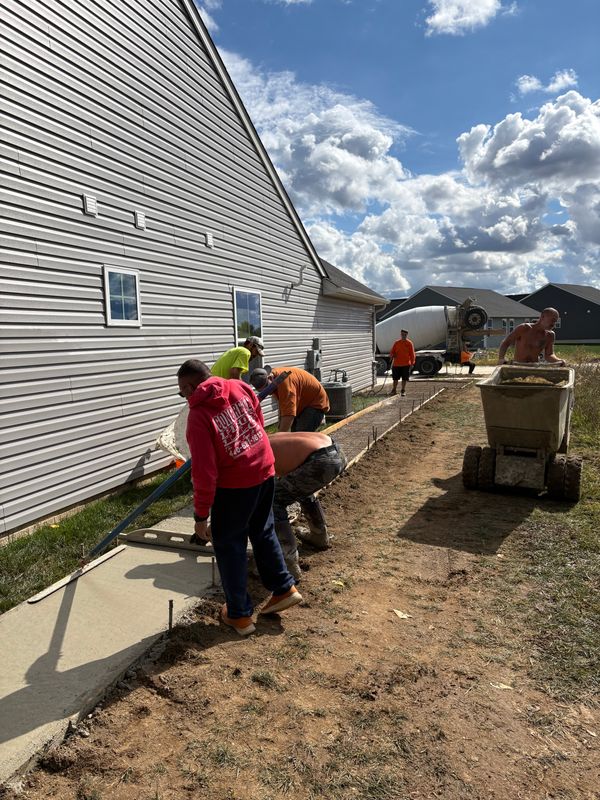 Sidewalk Installation