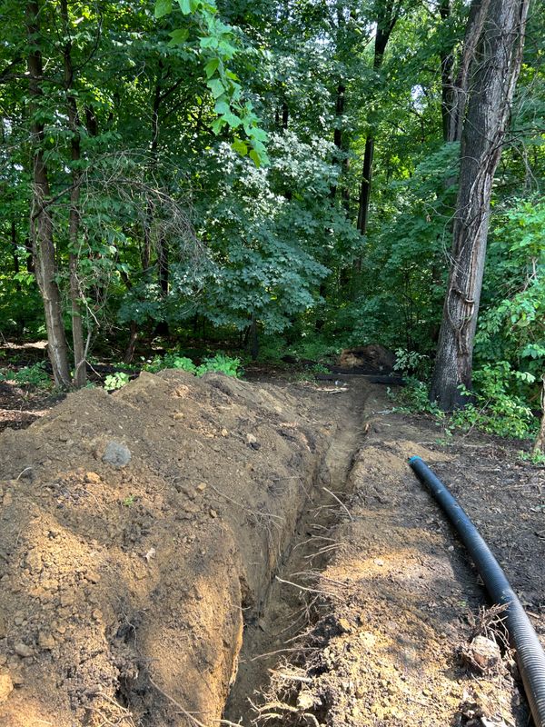 Outdoor French Drains