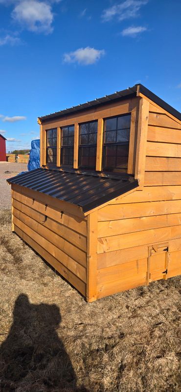 8x10 Insulated Chicken Coop