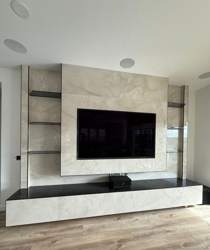 Entertainment centers and fireplaces 