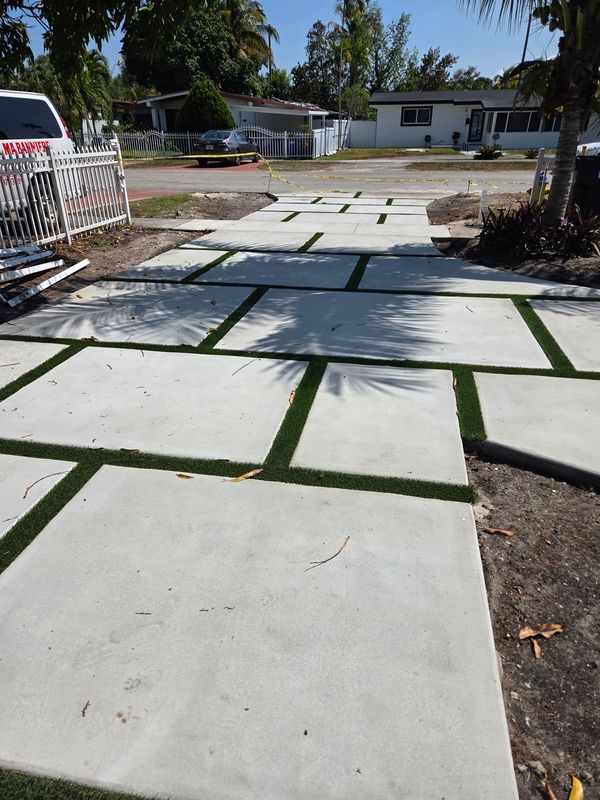 Stamped Concrete Installation