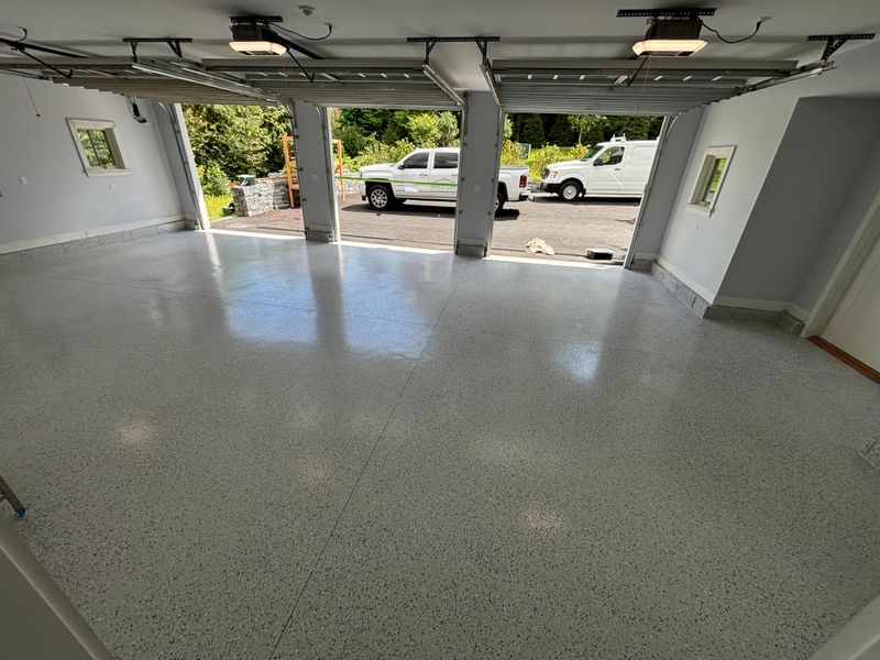 Epoxy Flake Garage Floor