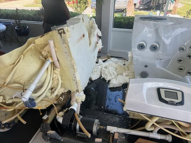 Hot Tub Removal