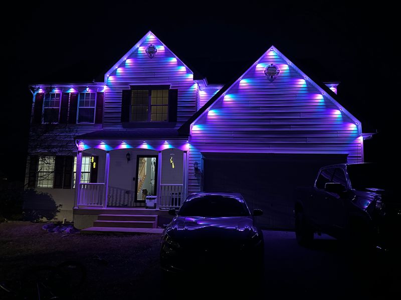 Brightening Up: Radiant Lighting and Immaculate Exterior Transformation