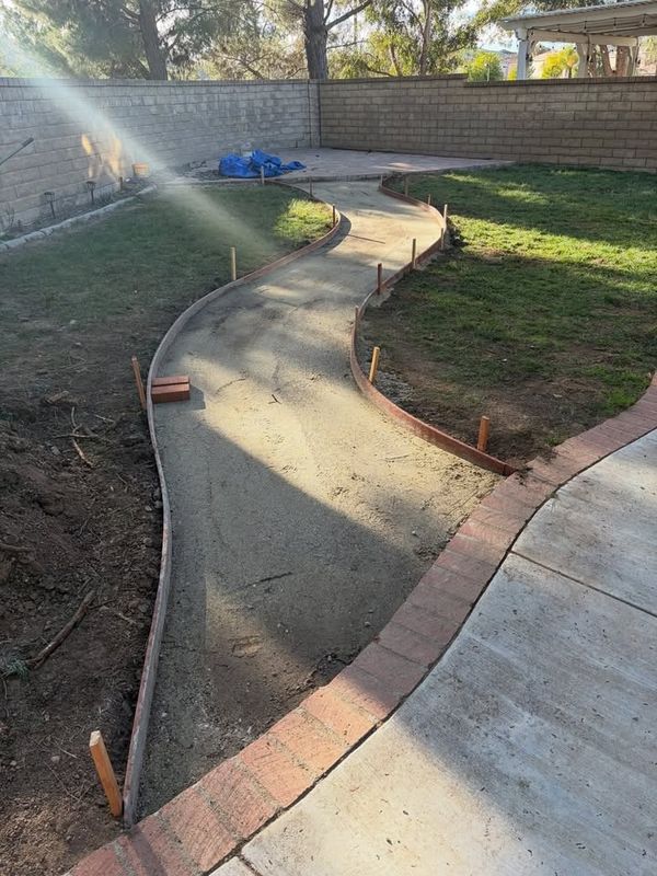 Sidewalk Installation