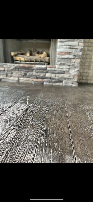 Stamped Concrete Installation