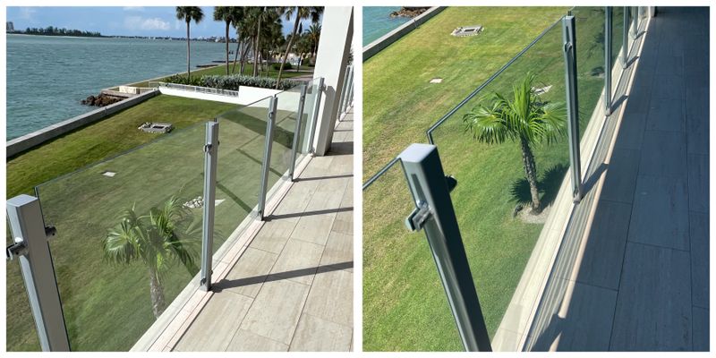 Crystal-Clear Views: Beachfront Balcony Transformation