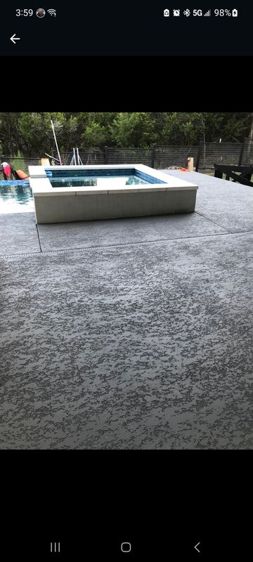 Pool Deck Paving