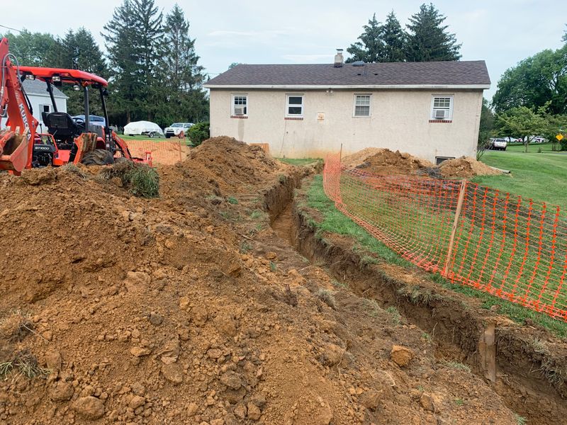 Outdoor French Drains