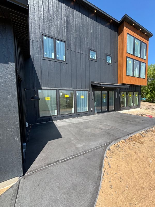 Patio and Driveways
