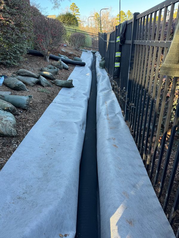 Drainage gallery