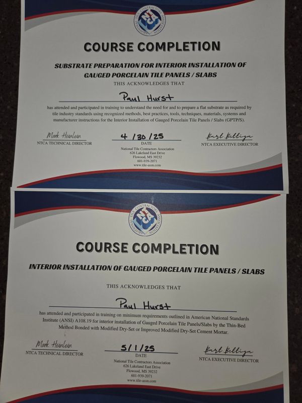 Certifications & Training
