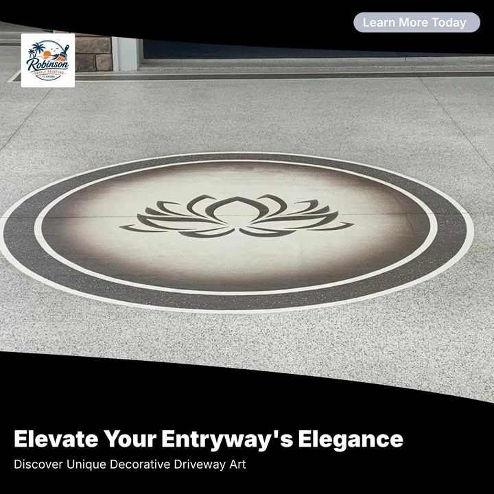 Driveway & Walkway Decorative Painting & Sealing