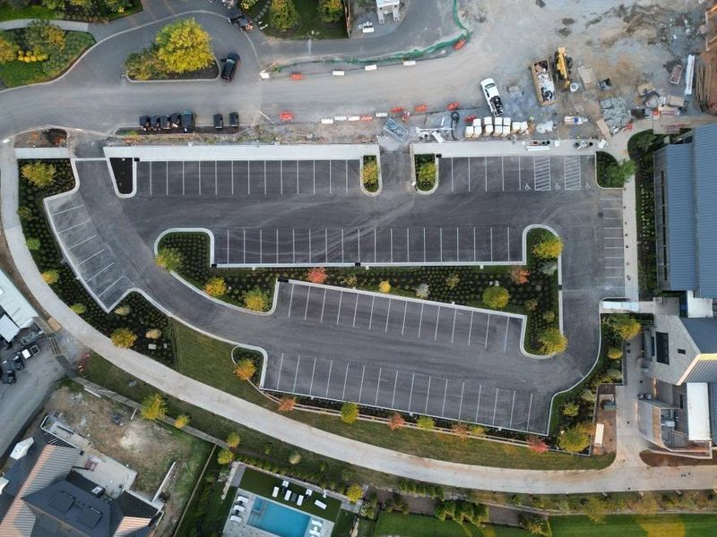 Commercial Parking Lot Striping and ADA-Compliant Striping
