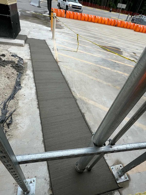 Sidewalk Installation