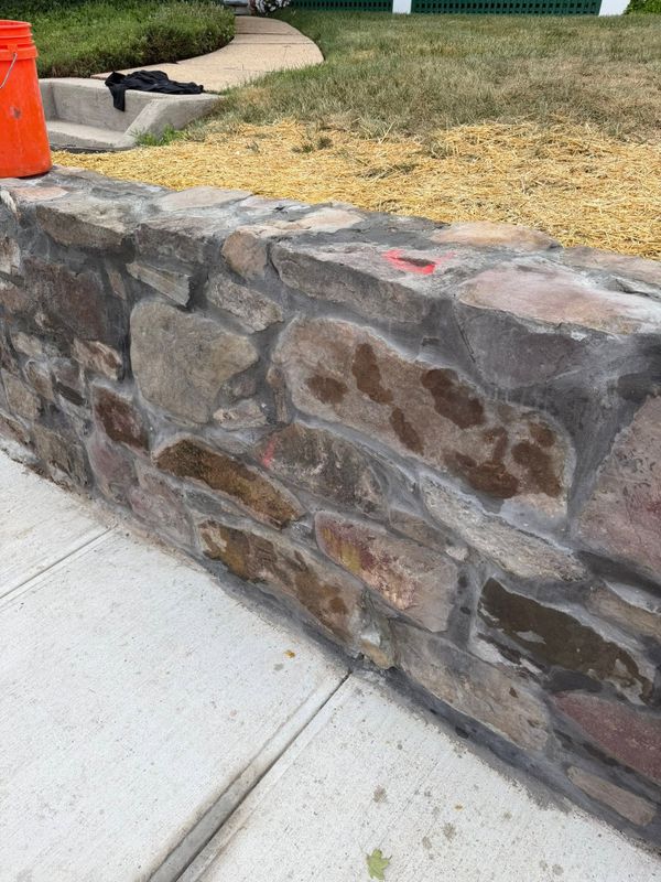 Retaining Wall Installation
