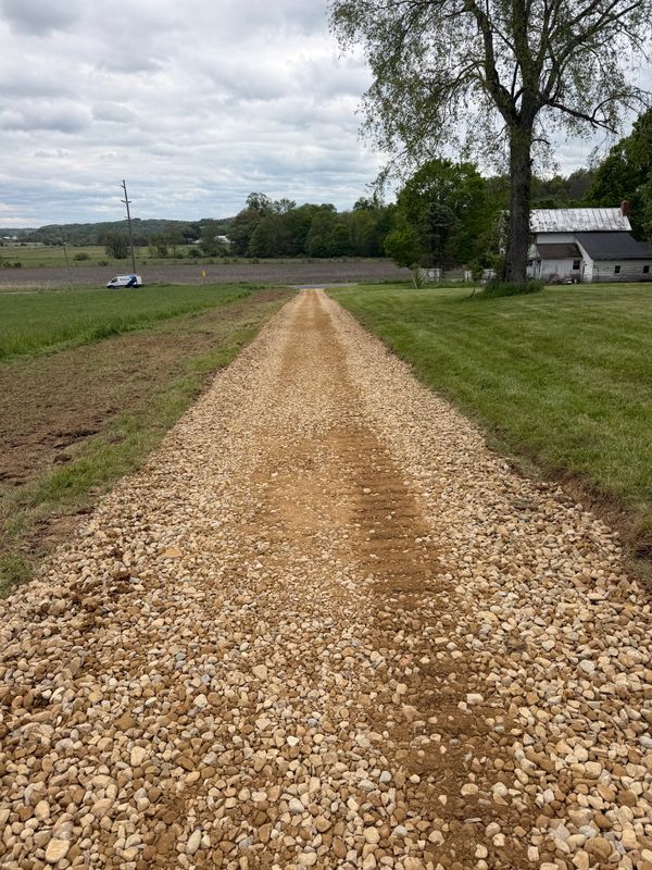 Road Bed/Driveway Installation