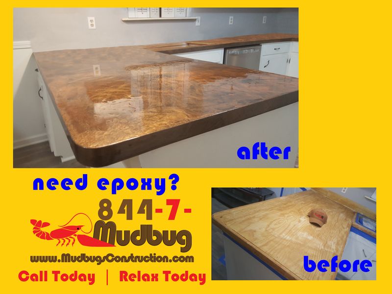 Epoxy Flooring, Countertops