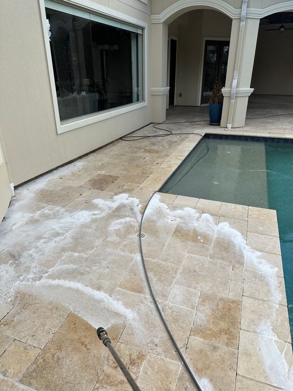 Patio & Pool Deck Cleaning