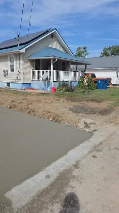 Concrete work (foundations, patios, sidewalks, floors)