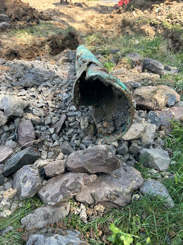 Outdoor French Drains