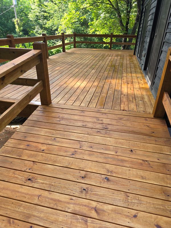 Deck Staining