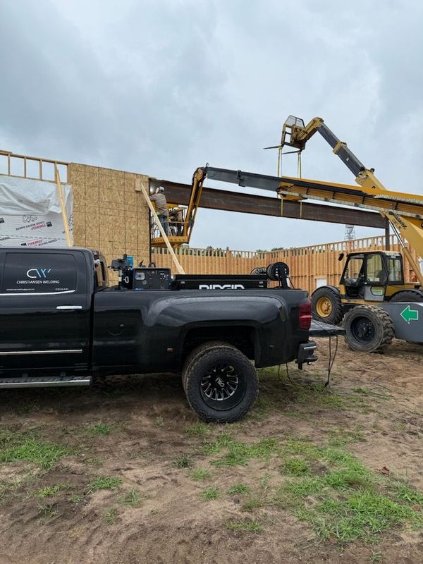 Seamless Steel Beam Installation by Christiansen Welding