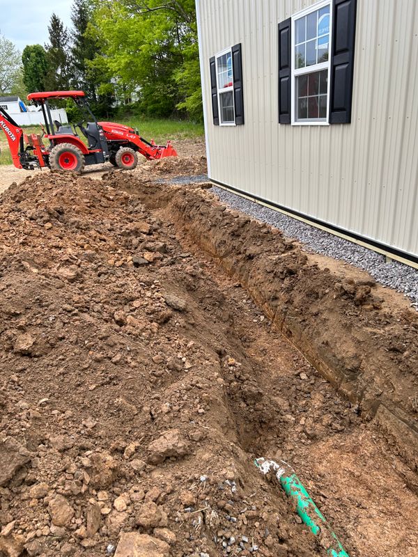 Outdoor French Drains
