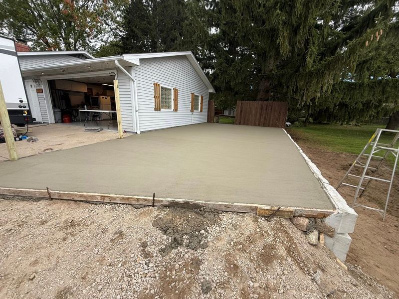 Concrete Patio
