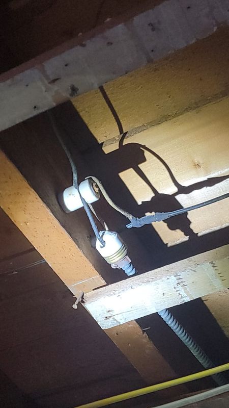 Knob and tube removal