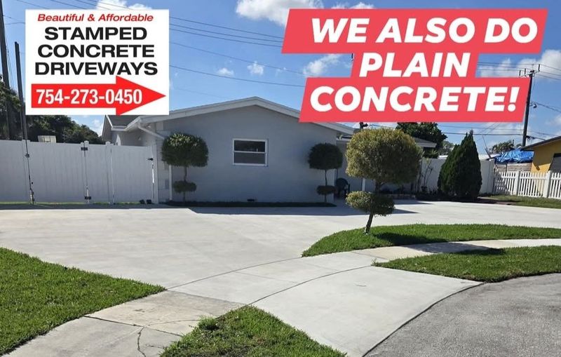 Plain Concrete Installation
