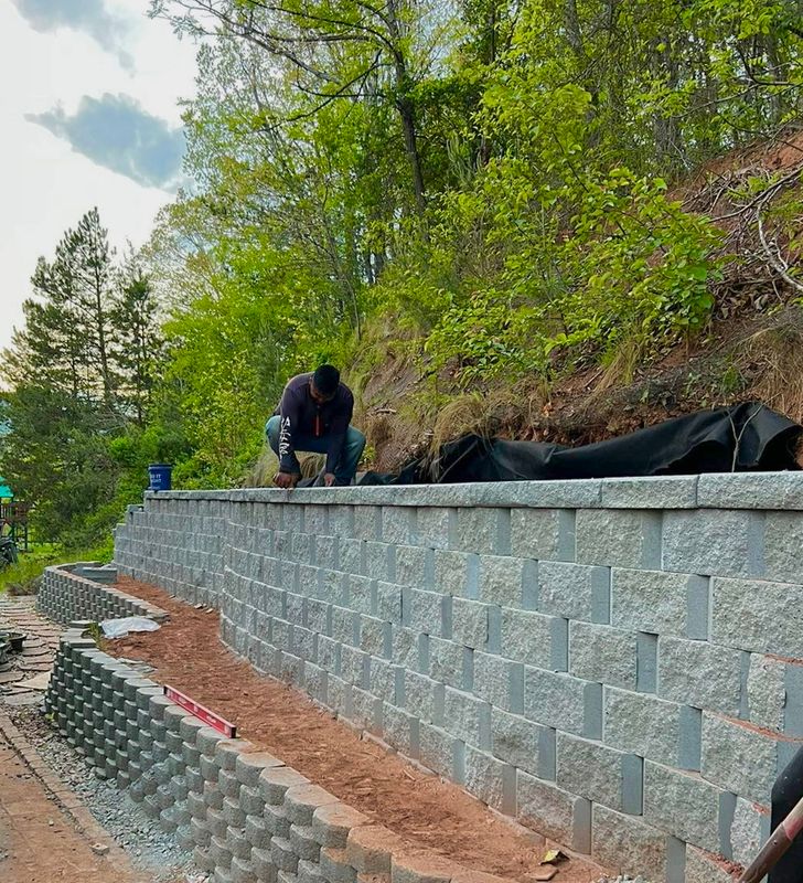 Retaining Wall Construction