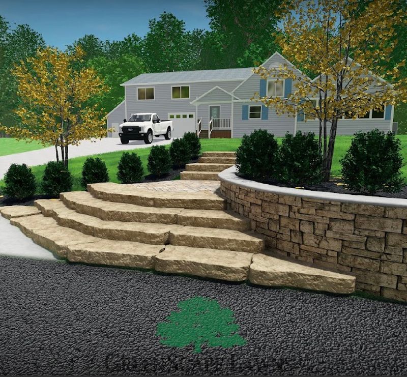3D Landscape Design Renderings