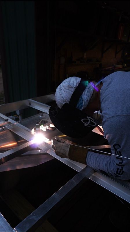 Precision TIG Welding at Dock in Bemidji MN