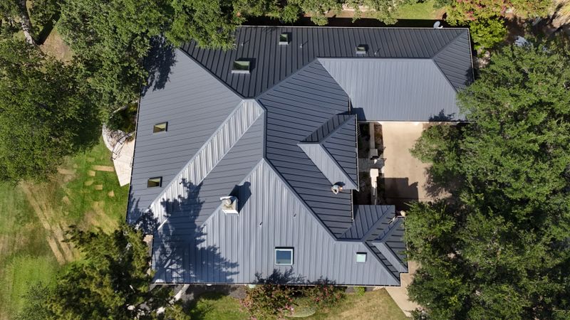 Standing Seam work by Barcenas Roofing in Central Texas