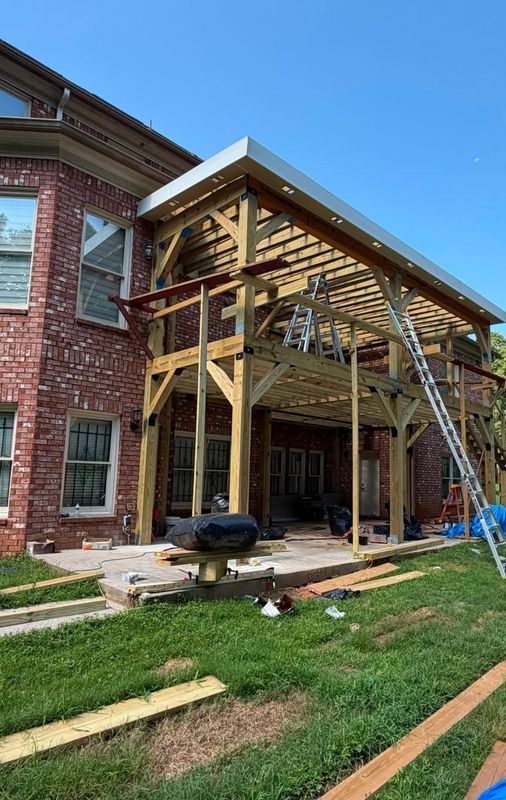 Home Addition Build Up