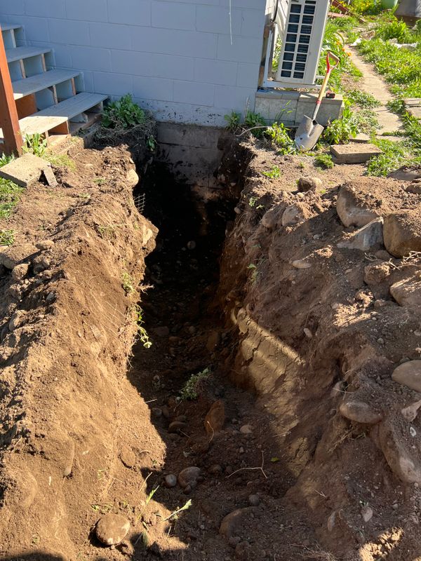 Site Preparation & foundation dig outs