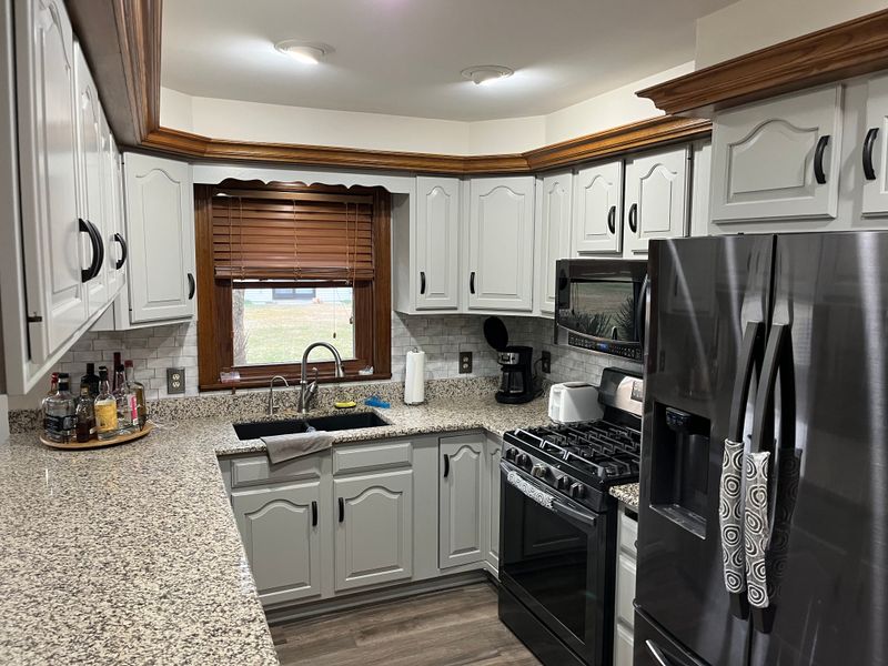 Cabinet resurfacing