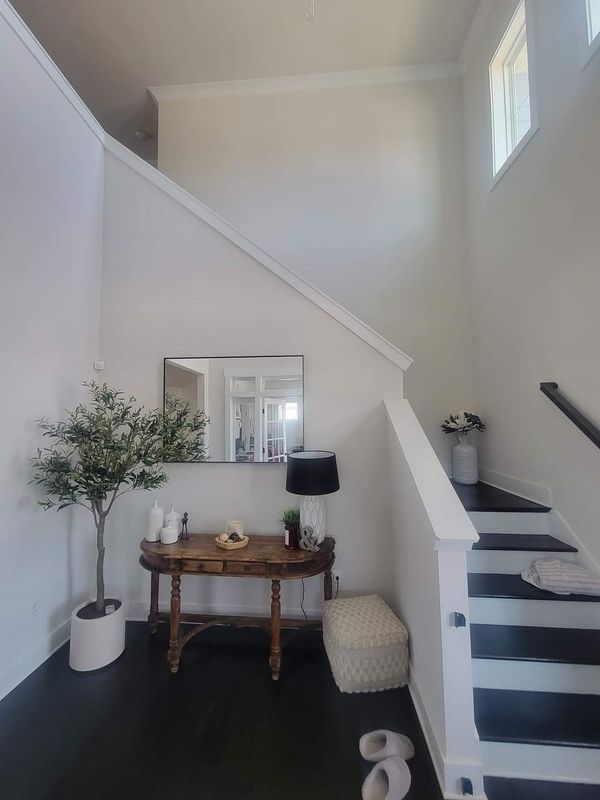 Elegant Trim Work Accent Wall Transformation in Greer