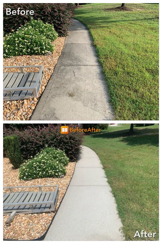 Driveway and Sidewalk Cleaning