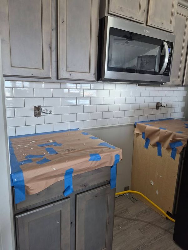 Kitchen Backsplash Installation